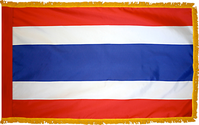 Thailand Flag for Indoor Use