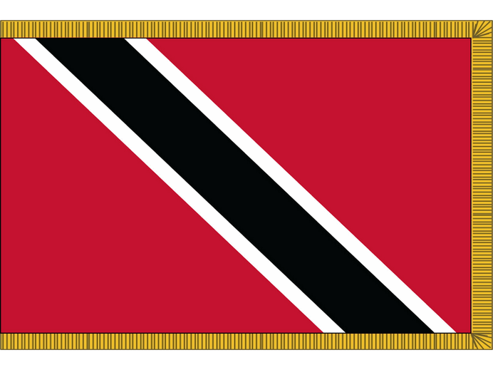 Trinidad and Tobago Indoor Presentation Set - Oak Pole