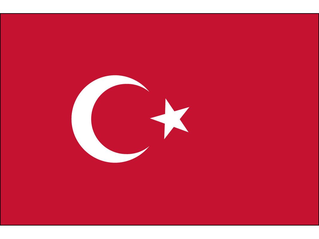 Turkey Flag for Outdoor Use