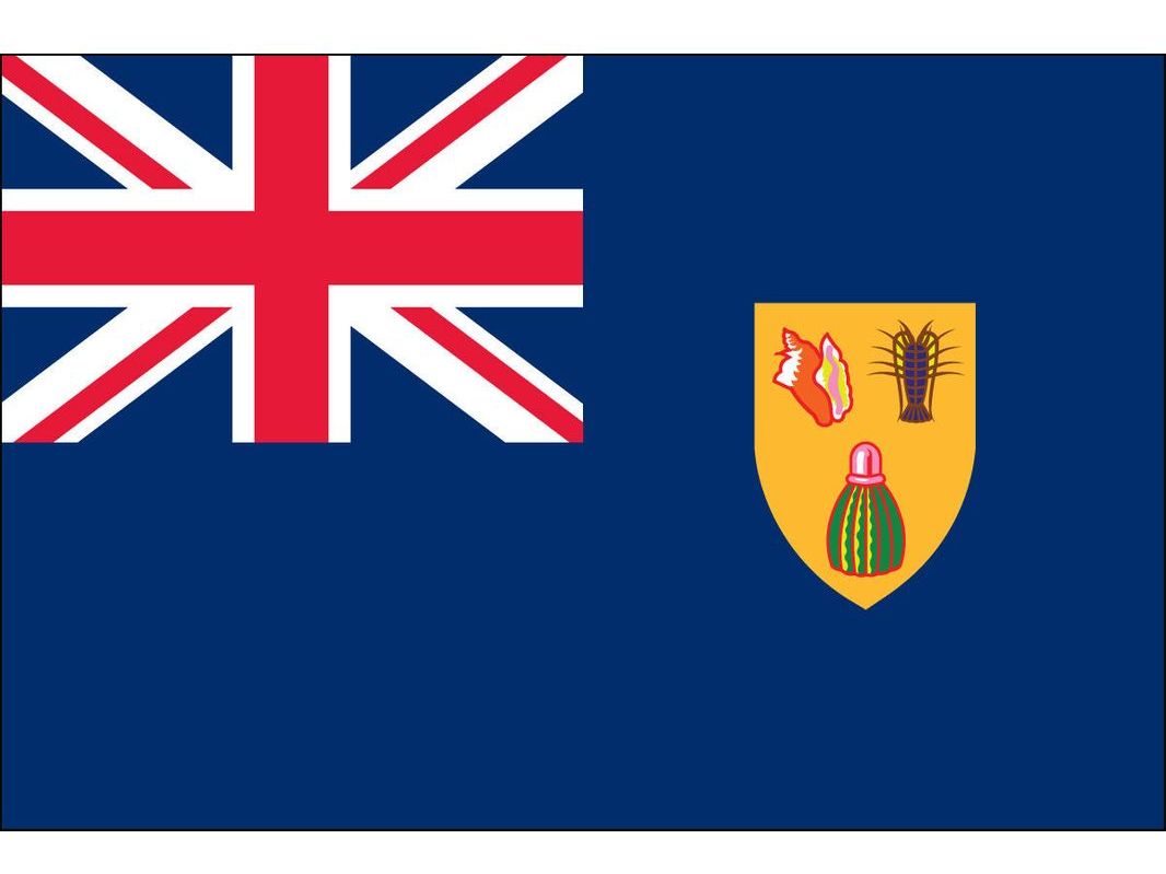 Turks & Caicos Flag for Outdoor Use