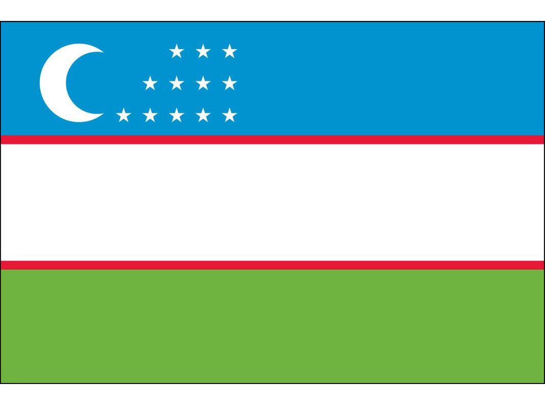 Uzbekistan Flag for Outdoor Use