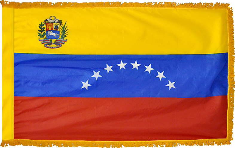 Venezuela Flag for Indoor Use
