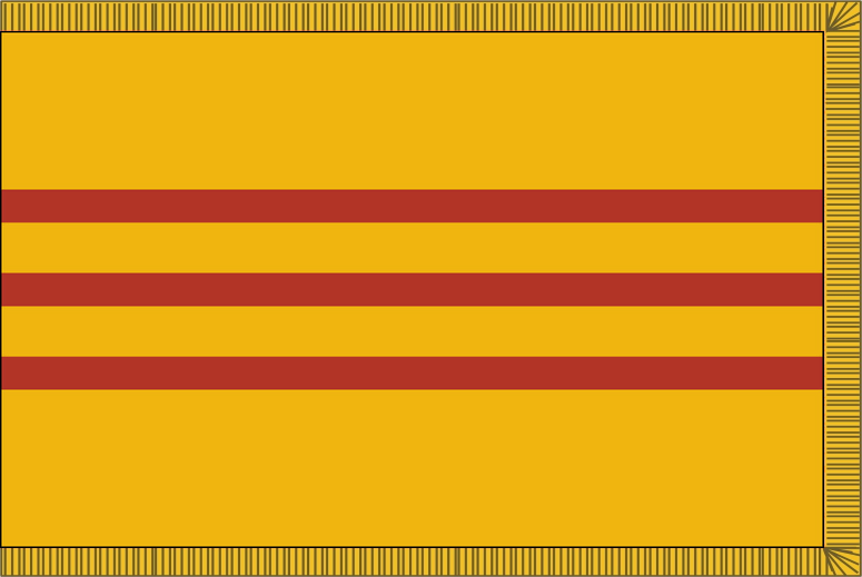 South Vietnam Flag for Indoor Use