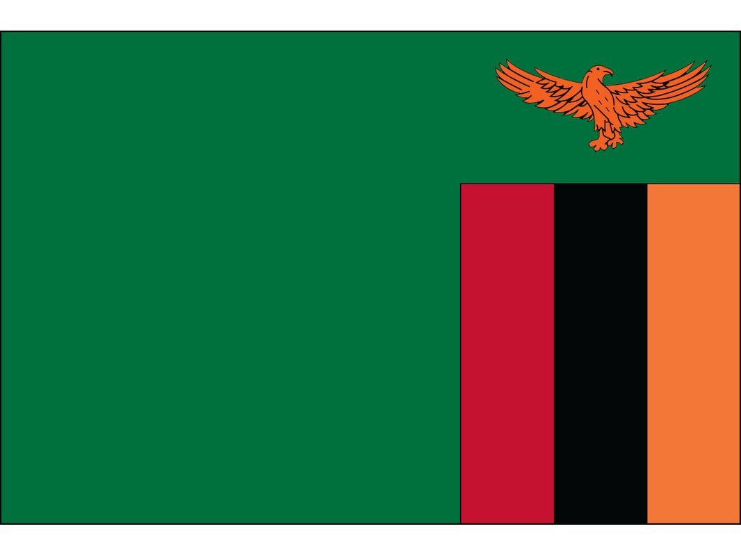 Zambia Flag for Outdoor Use